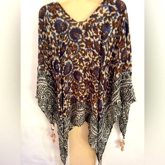 Anthropologie Boho poncho, wrap, kimono, scarf - Picture 1 of 5